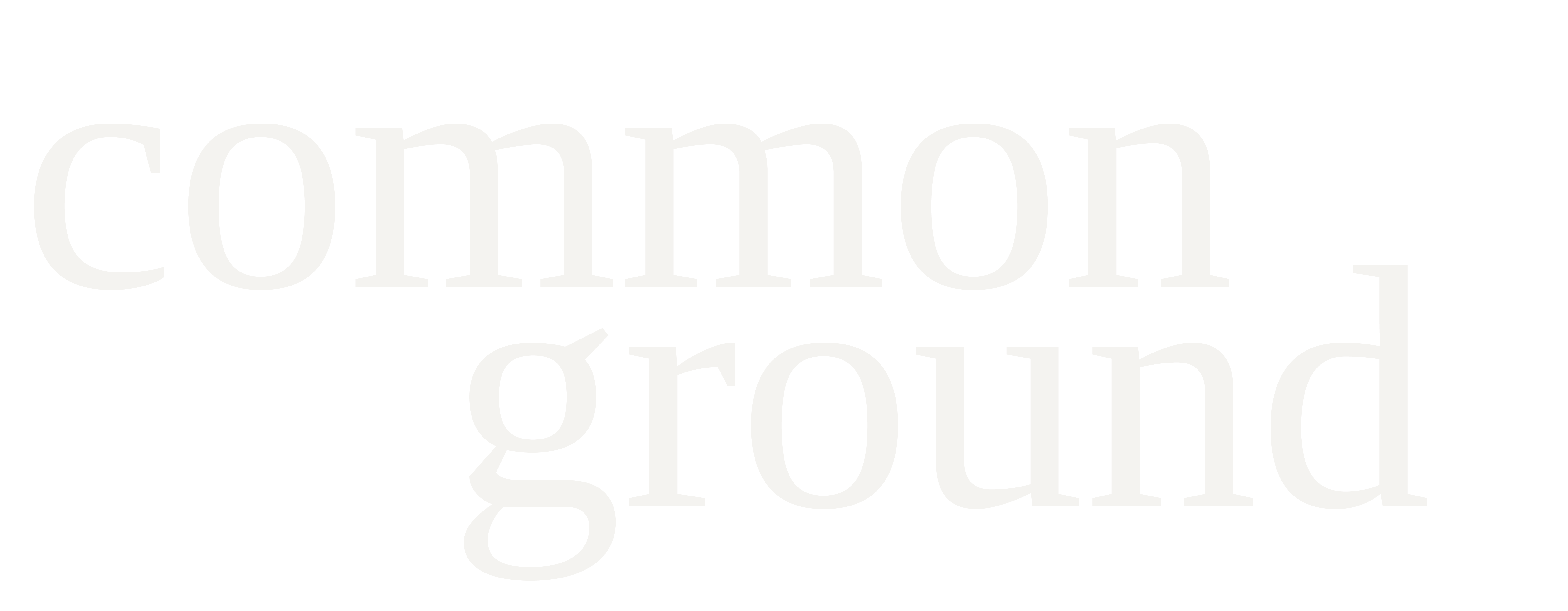 Common Ground